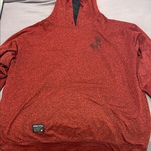 Red Hoodie with Logo